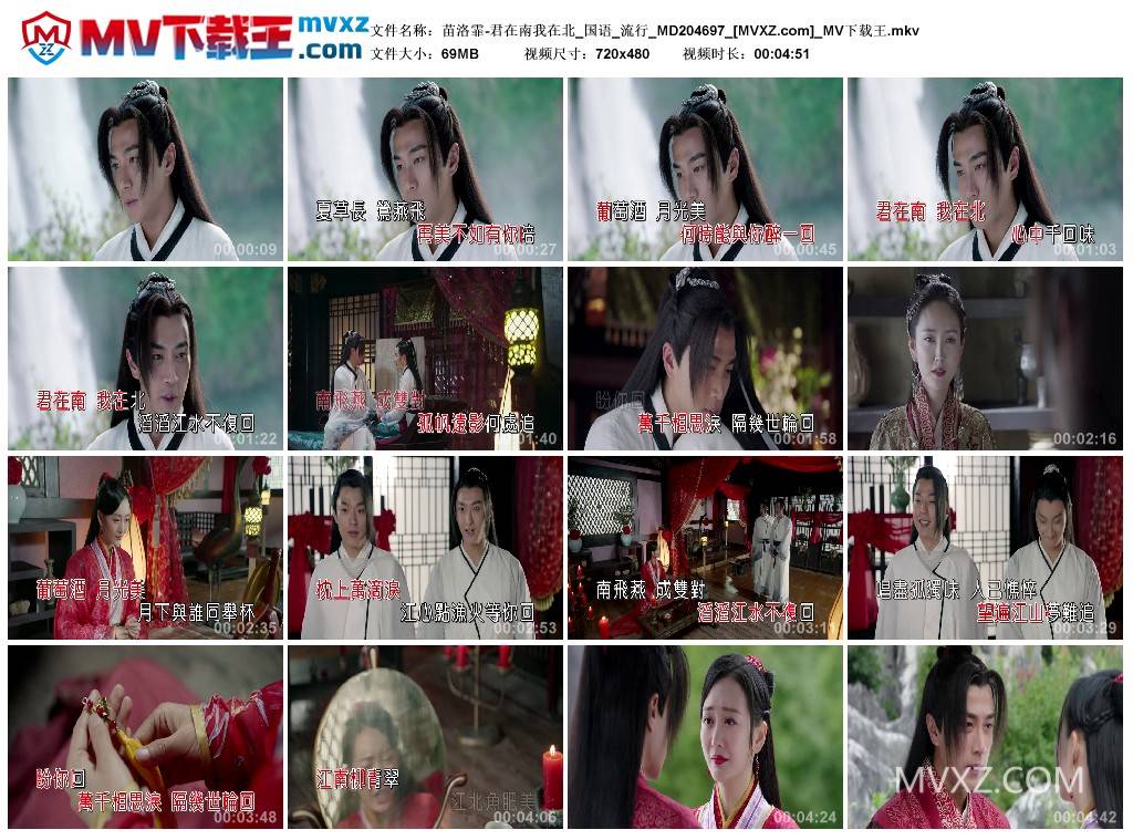 苗洛霏-君在南我在北_国语_流行_MD204697